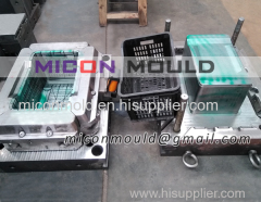 plastic turnover crate mould