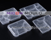 plastic injection thin wall take-out container mold