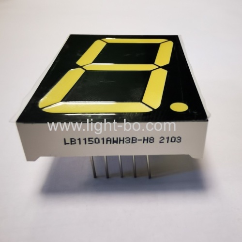 Ultra white common anode 1.5 7 segment led display for digital read-out panel