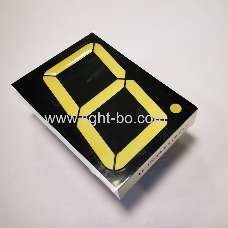 Ultra white common anode 1.5" 7 segment led display for digital read-out panel