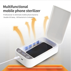 99.9% Killing Germs Multi-Purpose Mini Smartphone UVC Light Mobile Phone Sterilizer Box