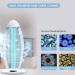 Toilet UV Sterilizer UV Disinfection Lamp 38W Power Light UVC Bacterial Killer UV Light