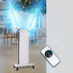 EPA CE FCC ISO RoHS Hospitals Schools Restaurants Cinemas UVC Light Air Purifier UV Lamp Trolley