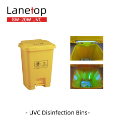 CE 8W 10W 20W Medical Waste UV Sterile Trash Bin