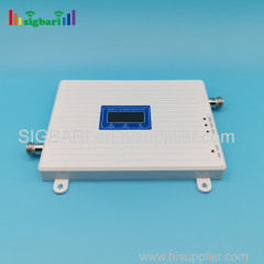 Factory Direct-Selling Triple Band Signal Repeater 2g 3G 4G booster Frequency 900/1800/2100MHz