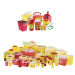 Professional Factory Square Red Sharps Container with Handle Disposal Color Big Chinese