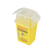 Certificated 1L Plastic Hospital Medical Waste Disposal Bin Box Sharps Container