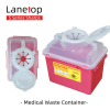 2 Gal Hospital CE Certificate Sharps Disposal Container Medical Safety Box for Syringe Needle