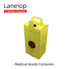 Hospital Biohazard Kraft Needle Sharps Container Cardboard 10 Liters Paper Medical Sharp Box