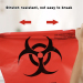 Biohazard Plastic Waste Bag China Ziplock Biohazard Medical Specimen Bag