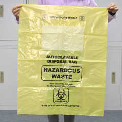 Biohazard Plastic Waste Bag China Ziplock Biohazard Medical Specimen Bag