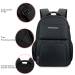 2021 new style Nylon waterproof Business backpack laptop bag computer backpack school bags travel daypack lady Man