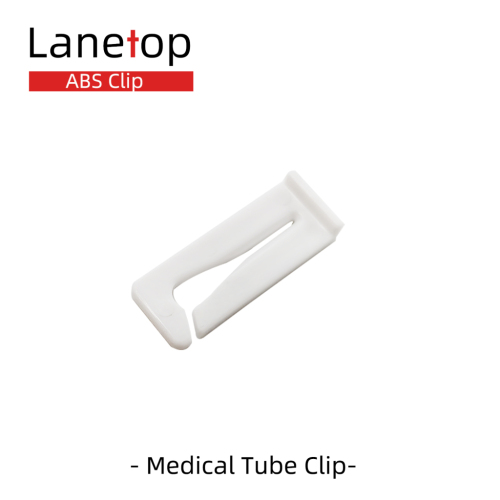 White Color Medical ABS Tube Clip for Liquid Stopping