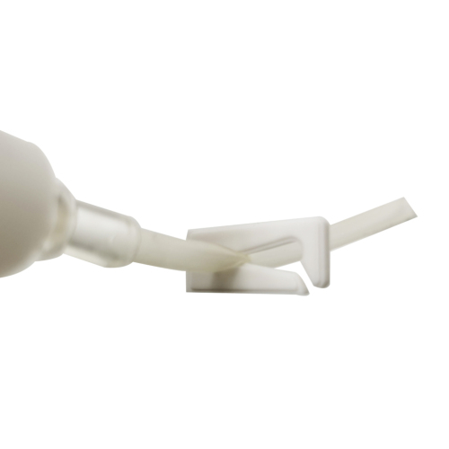 White Color Medical ABS Tube Clip for Liquid Stopping