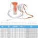 Disposable PVC Mouthpiece Oxygen Nebulizer