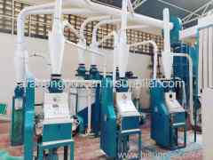 maize and wheat flour milling machine for sale