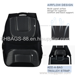 computer backpack laptop bag business backpack leisure travel dayback school bag waterproof nylon luggage strap airflow