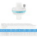 High Quality Disposable Medical Hme Filter for Anesthesia Apparatus