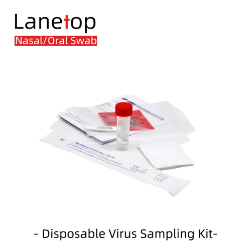 Virus Transport Medium Flocked Swab Kit Disposable Virus Sampling Tube Vtm Kit