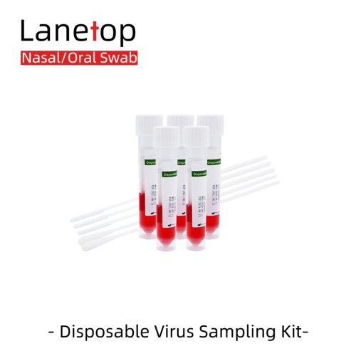 Rna Virus Specimen Collection Kit Nasal Oral Swab Sampling Tube 5ml 10ml Culture Media Vtm Mtm Kit