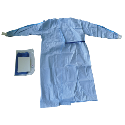 Hand Towel SMS Pad 45GSM PP+PE Isolation Gown Protective Set