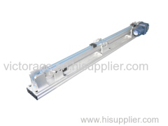 Jig linear back-flow conveyor