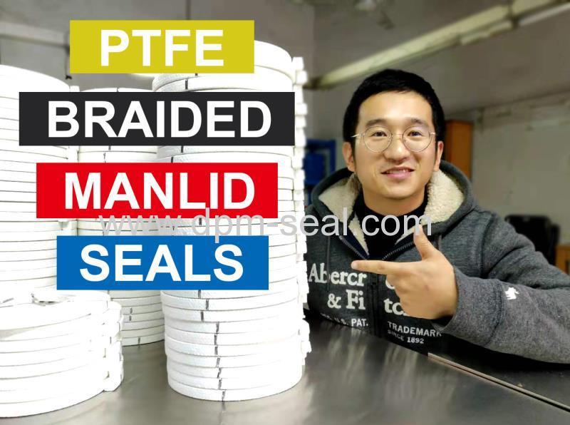 PTFE Braided Manlid Seal video