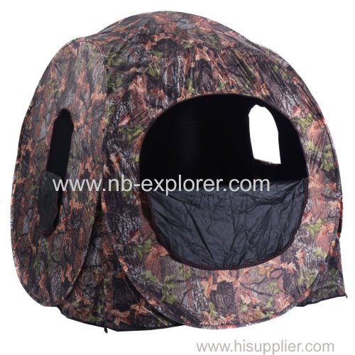 Camo fabric POPUP hunting tent