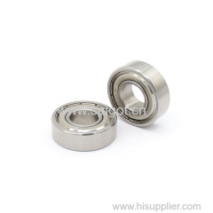 Stainless steel deep goove bearing