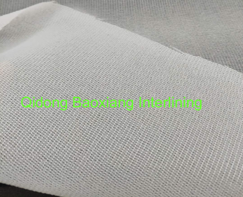 Warp knitted interlining / Tricot interlining 40D*150D PES 40GSM