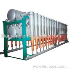 high and low centrifugal cleaner for paper pulp making machine