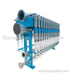 high and low centrifugal cleaner for paper pulp making machine
