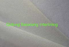 Circular interlining / Weft knitted interlining 30D PA