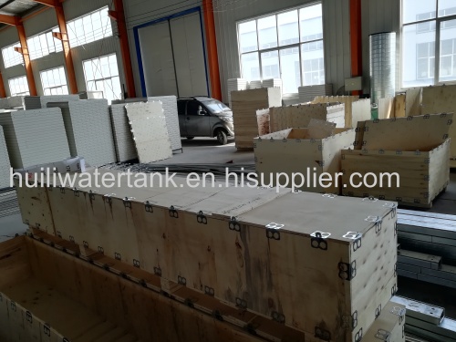 Hot Dip Galvanized water tank HDG fire tank