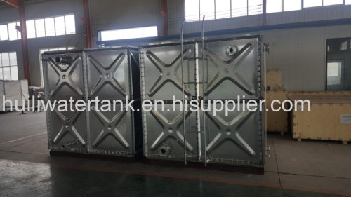 Hot-dipped Galvanized Steel Water Tank Galvanized Steel fire Water Tank