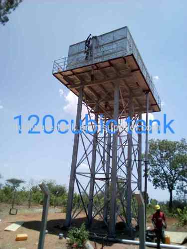 Hot Dip Galvanized water tank HDG fire tank