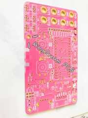 Pink Color PCB Pink solder mask PCB FR4 PCB With Pink Color Pink Solder PCB