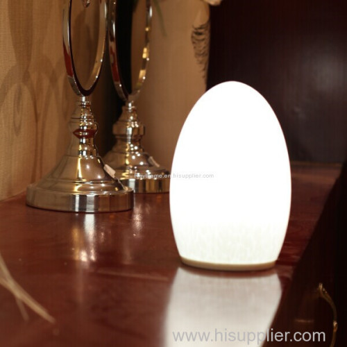 Egg Shape Table Lamp