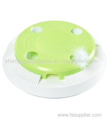 POILS BEBE ELECTRIC UFO-SHAPE TOY WITH SPIN FEATHER