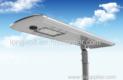 IP65 High Lumen 60W 6000K Integrated All In One Solar Panel Powered Street Light and Lamp Price with sensor