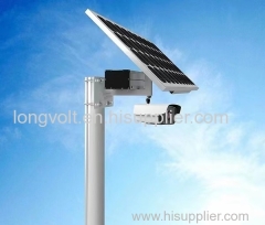 solar powered CCTV IP surveillance camera system