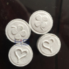 Nonwoven Compressed Coin Tissue Tablets