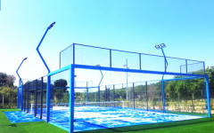 New model Panoramic Padel Tennis Court Manufacturer from China