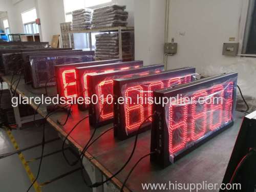 led segment digital display led gas price sign