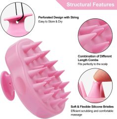 Silicone Shampoo Scalp Massager