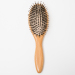 Eco-friendly bamboo portable boar bristle hair brush