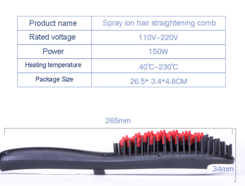 High Heat Hair Straightening Brushes