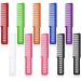 10 Pieces Hair Cutting Comb Fine Tooth Styling Comb