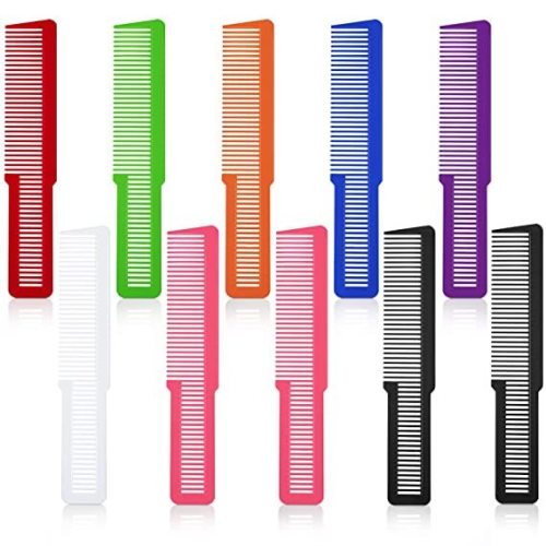 10 Pieces Hair Cutting Comb Fine Tooth Styling Comb