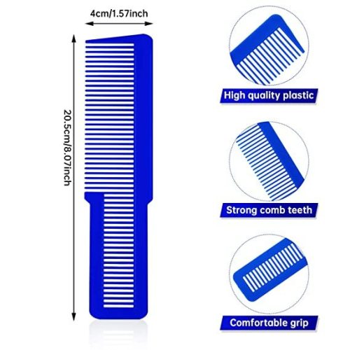 10 Pieces Hair Cutting Comb Fine Tooth Styling Comb